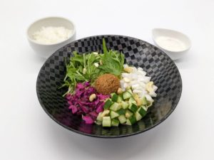 【冷製汁なし担々麵】